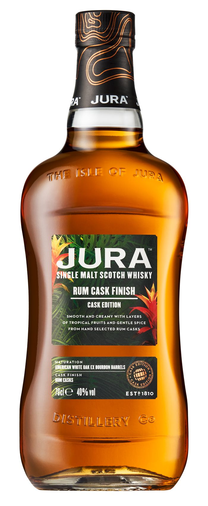 Jura Single Malt Scotch Whisky Rum Cask Finish 0,7l 40vol. 2749